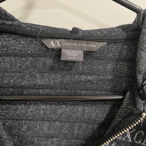 Armani Exchange cropped hoodie - Picture 5 of 7